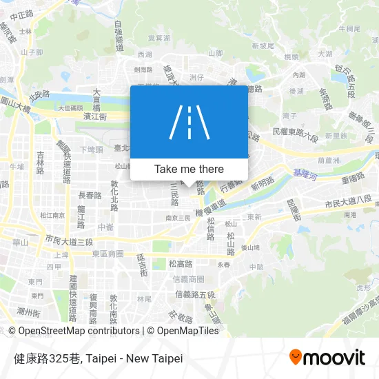 健康路325巷 map
