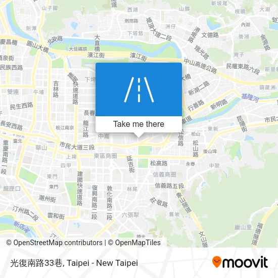 光復南路33巷 map