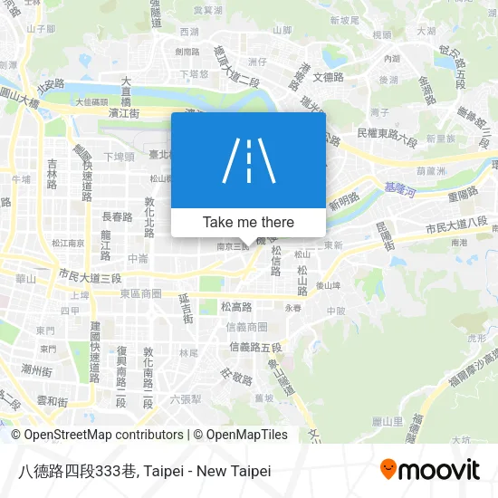 八德路四段333巷 map