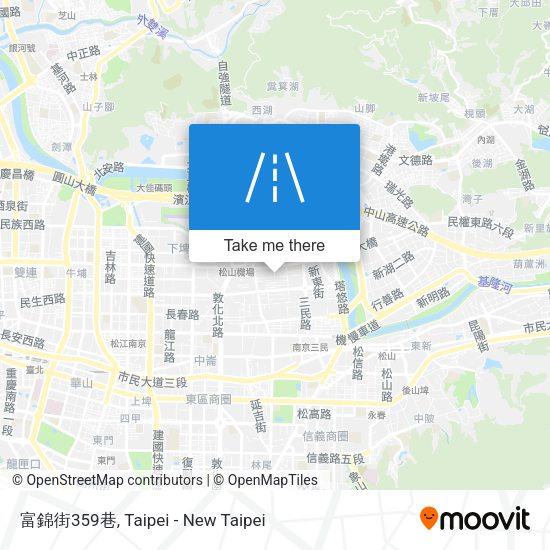 富錦街359巷 map