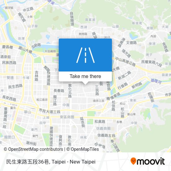 民生東路五段36巷 map