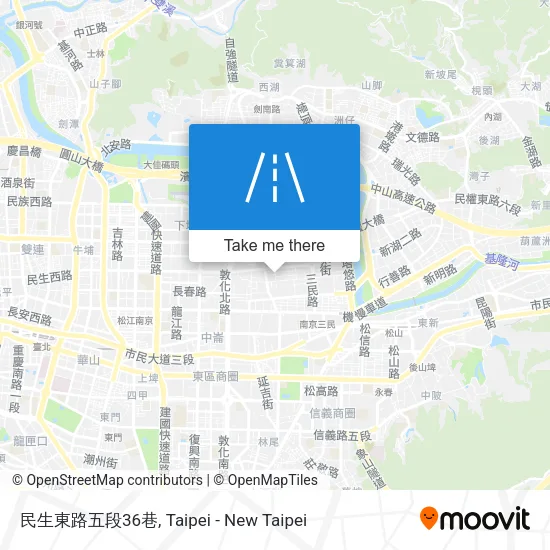 民生東路五段36巷 map