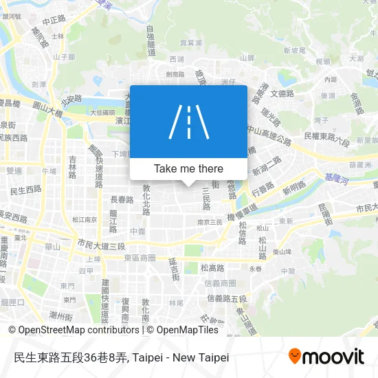 民生東路五段36巷8弄 map