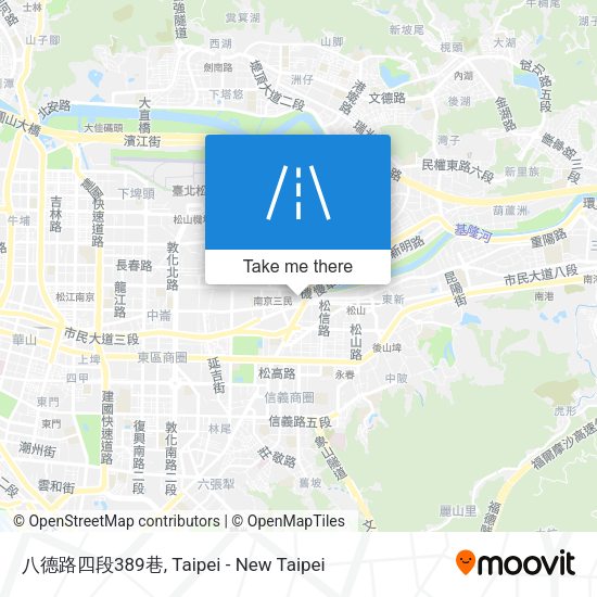 八德路四段389巷 map