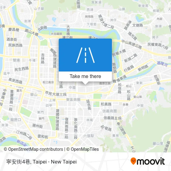 寧安街4巷地圖