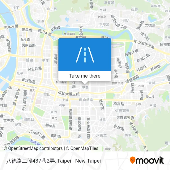 八德路二段437巷2弄 map