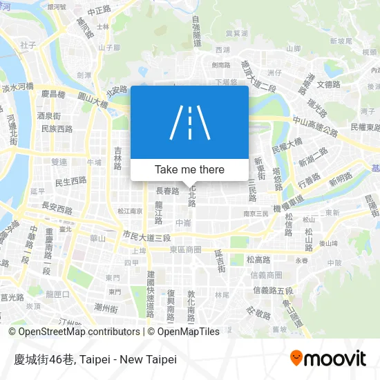 慶城街46巷地圖
