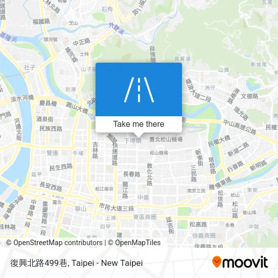 復興北路499巷地圖