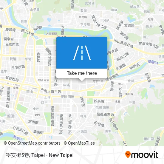 寧安街5巷 map