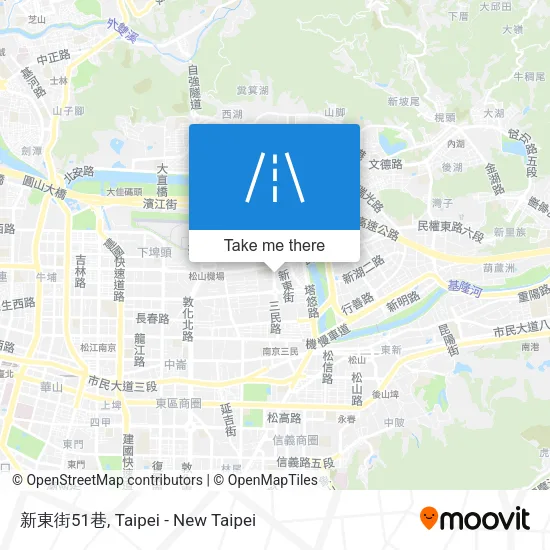 新東街51巷 map