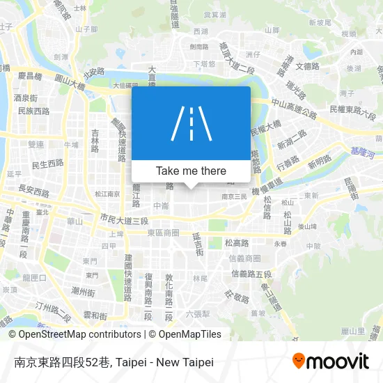 南京東路四段52巷地圖