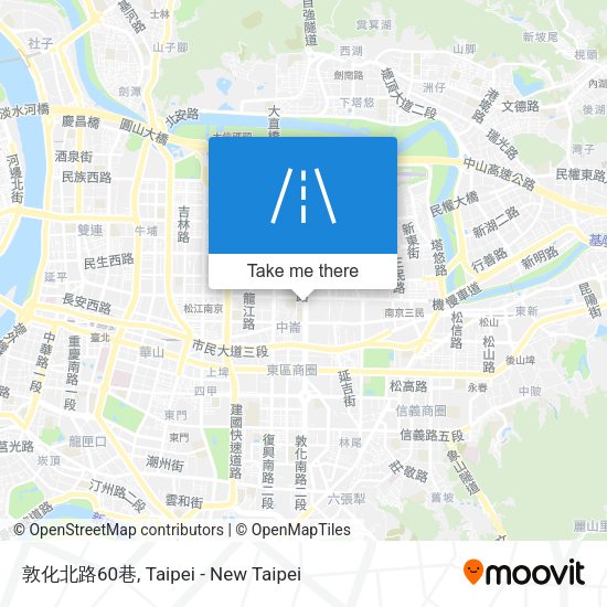 敦化北路60巷 map