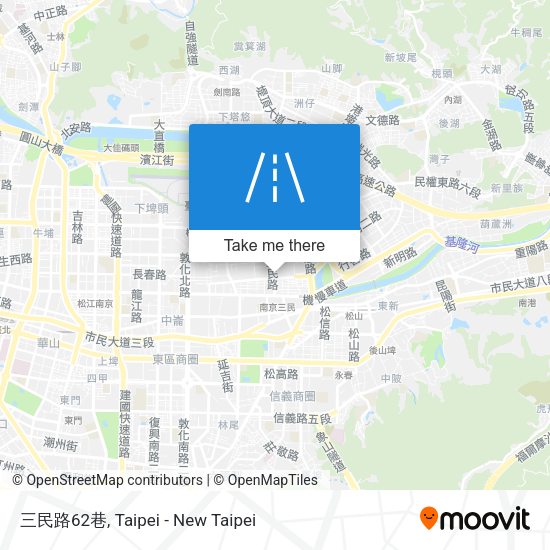 三民路62巷地圖