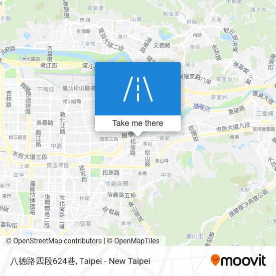 八德路四段624巷 map