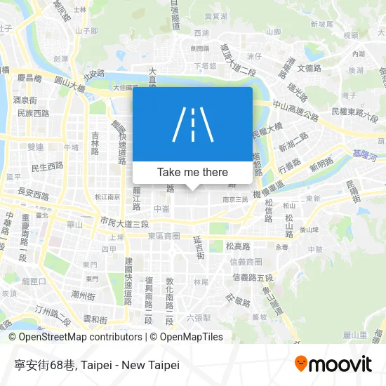 寧安街68巷 map