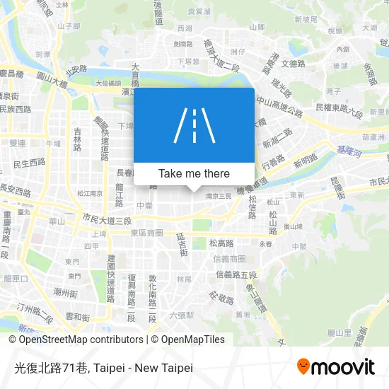 光復北路71巷 map