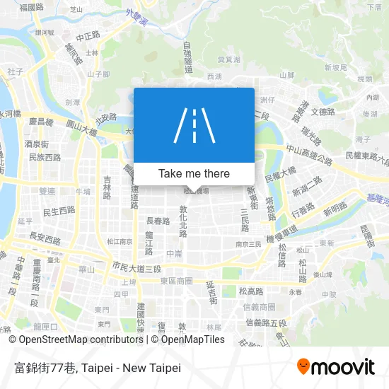 富錦街77巷 map