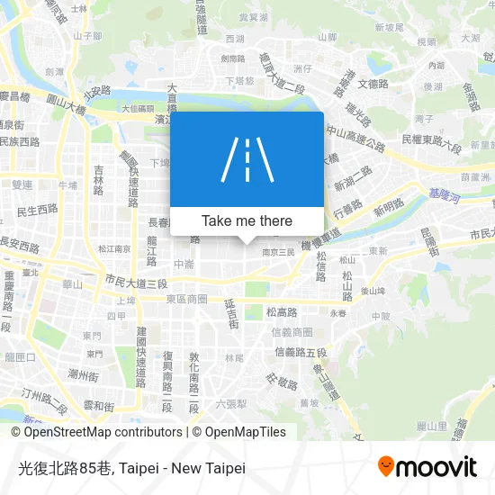光復北路85巷 map