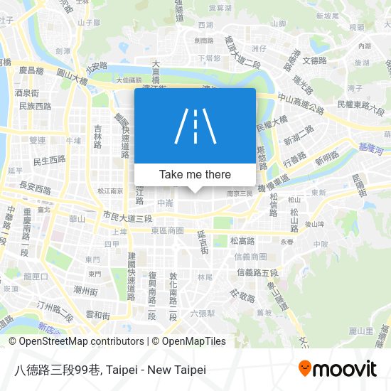 八德路三段99巷 map