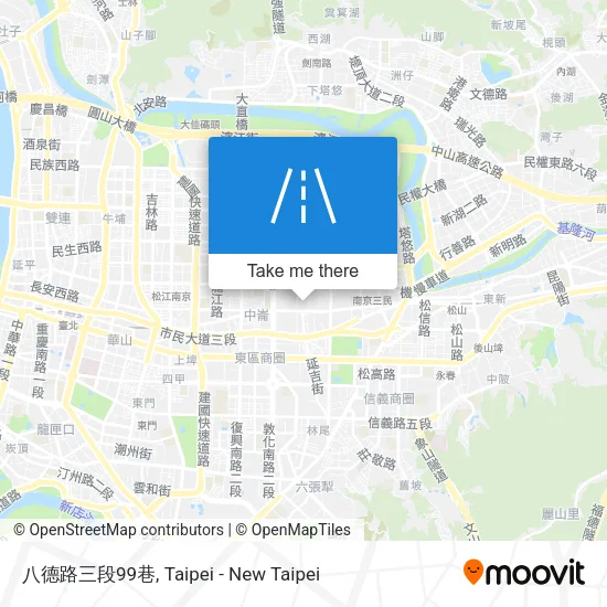 八德路三段99巷 map