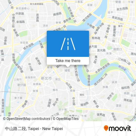 中山路二段地圖