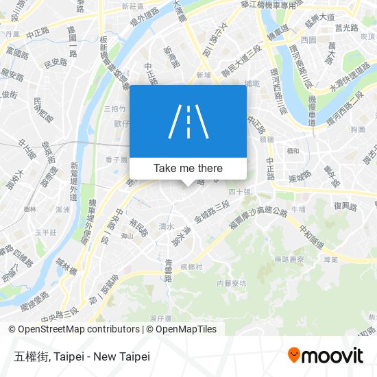 五權街 map