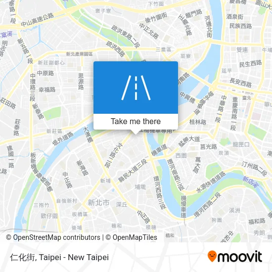 仁化街 map
