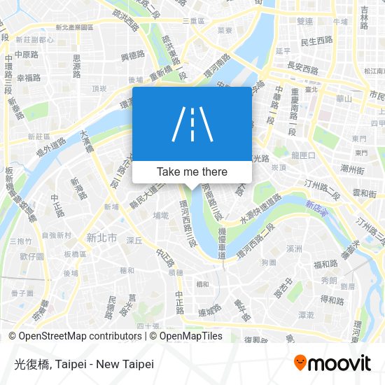 光復橋地圖