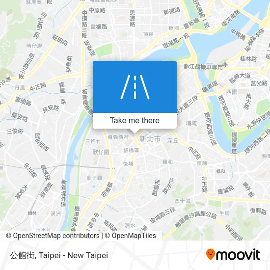 公館街 map