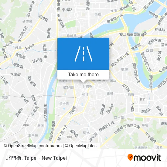 北門街 map