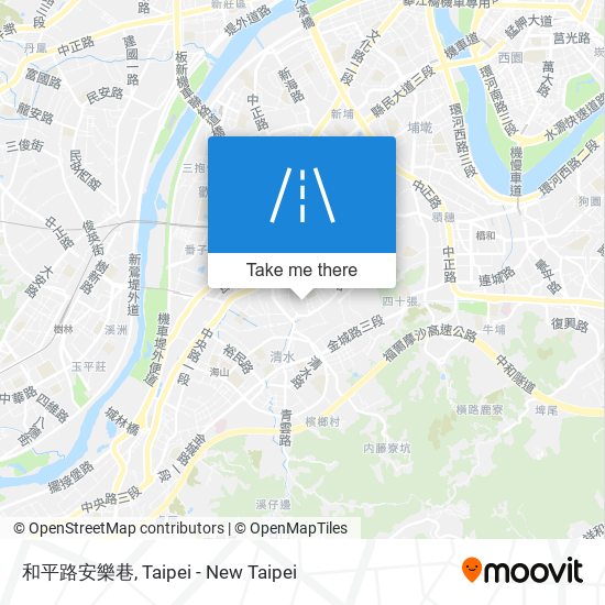 和平路安樂巷 map