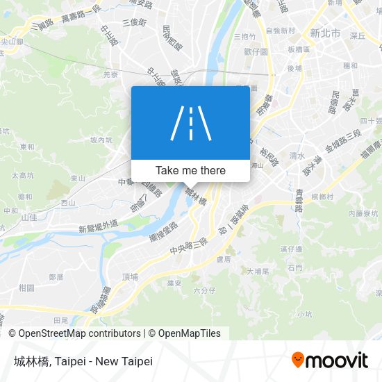 城林橋 map