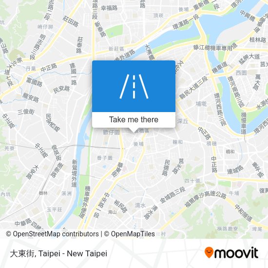 大東街 map