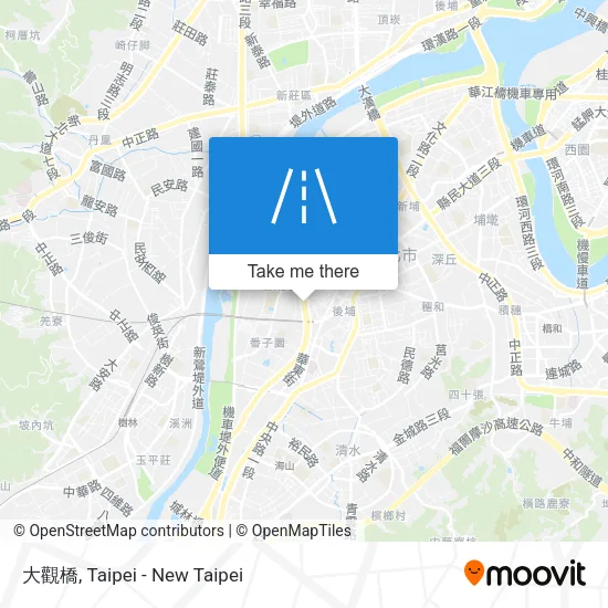 大觀橋地圖