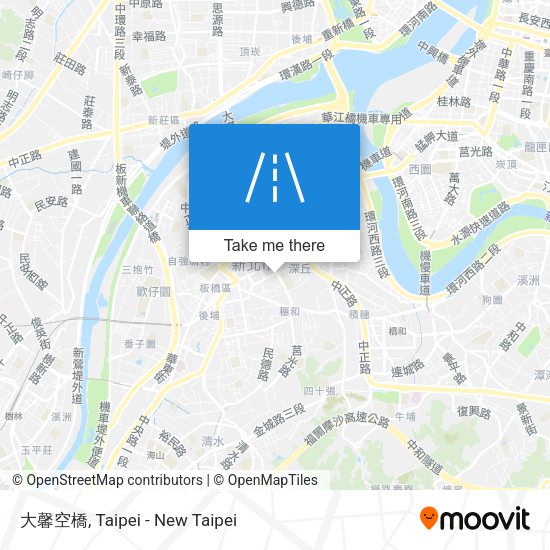 大馨空橋 map