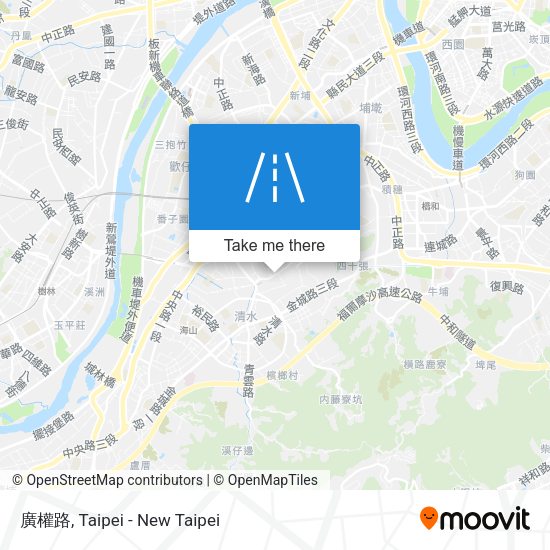 廣權路 map