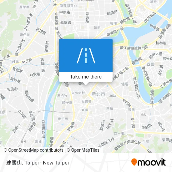 建國街 map
