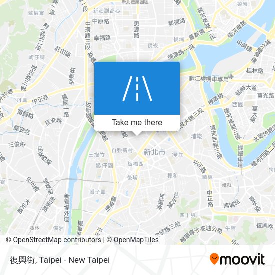復興街 map