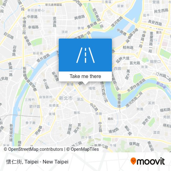 懷仁街地圖