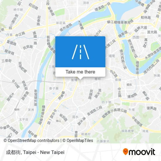 成都街 map
