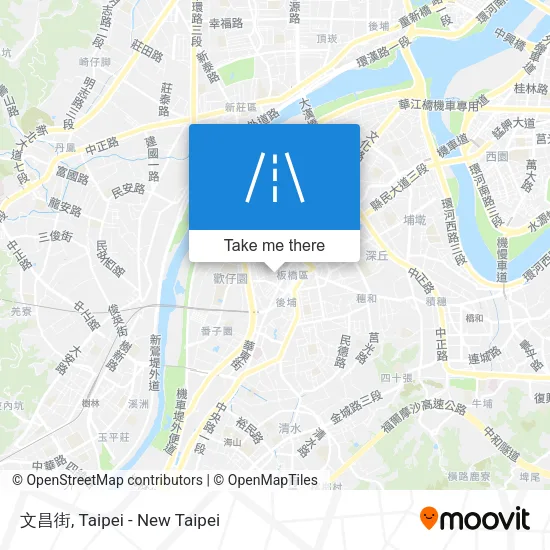 文昌街 map