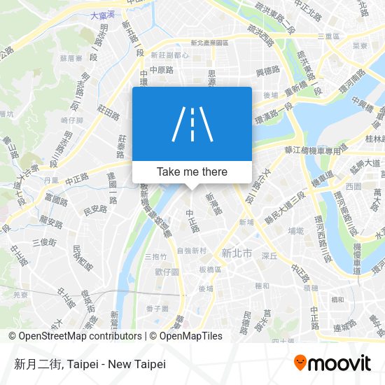 新月二街 map