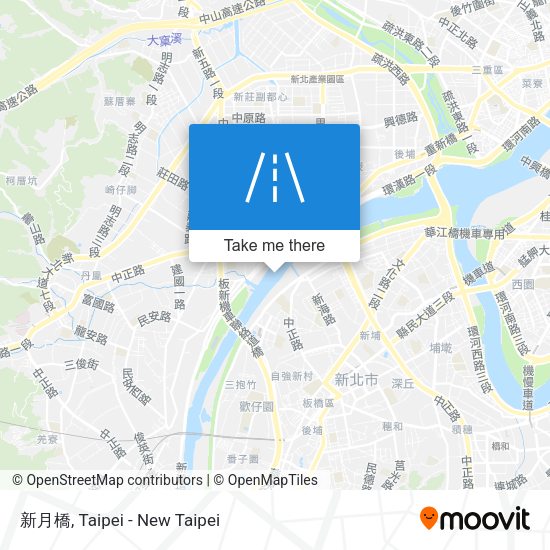 新月橋 map