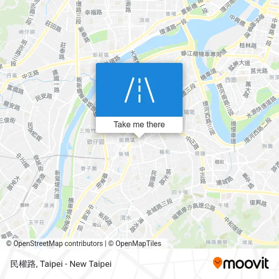 民權路 map