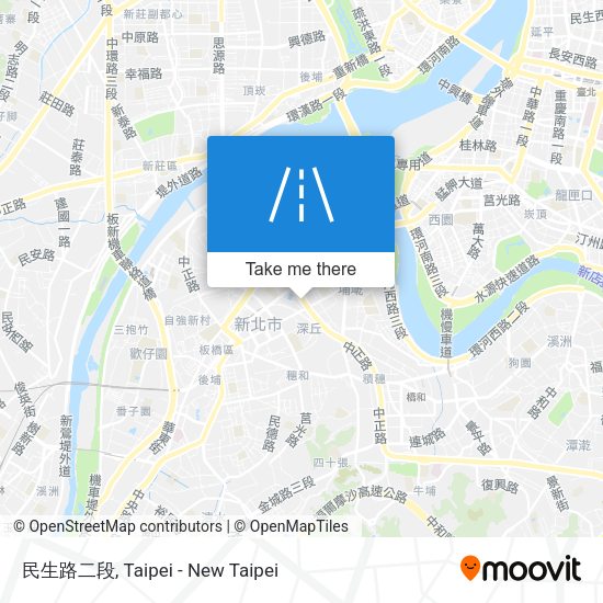 民生路二段地圖