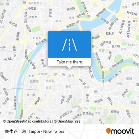 民生路二段地圖