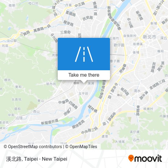 溪北路 map