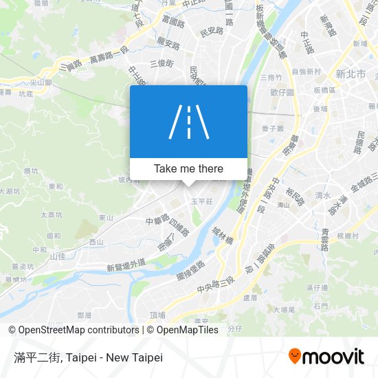 滿平二街 map