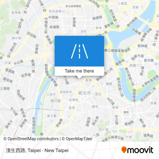 漢生西路地圖
