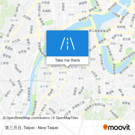 第三月台 map